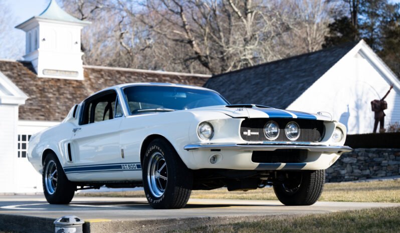 
								1967 Shelby Mustang GT500 White full									