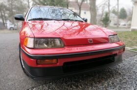 1988 Honda CRX Si Red