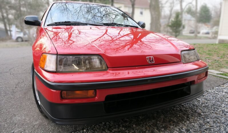 
								1988 Honda CRX Si Red full									