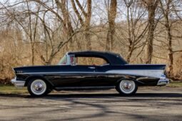 1957 Chevrolet Bel Air Black Convertible