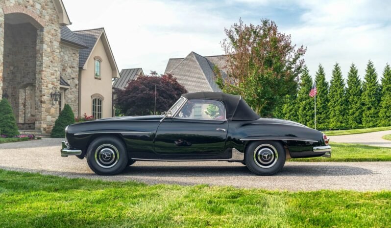 
								1956 Mercedes-Benz 190SL Black full									