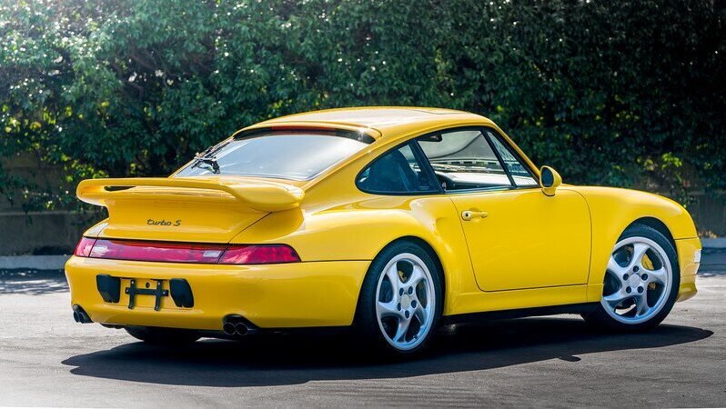 
								1997 Porsche 911 Turbo S Yellow full									