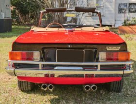 1972 Triumph TR6 Red