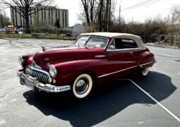 1948 Buick Super Convertible Maroon