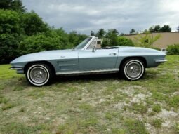 1964 Chevrolet Corvette Silver Blue
