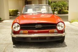 1969 Triumph TR6 Red