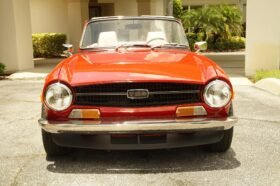 1969 Triumph TR6 Red