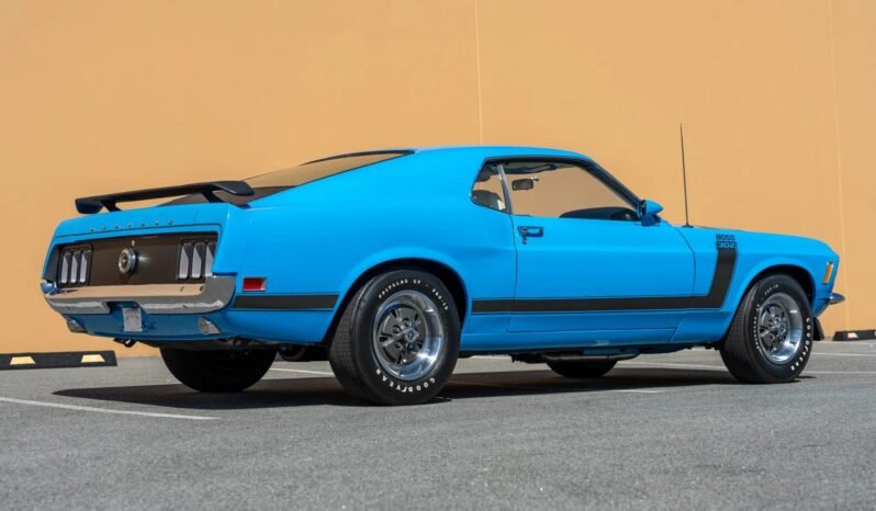 
								1970 Ford Mustang Boss 302 Blue full									