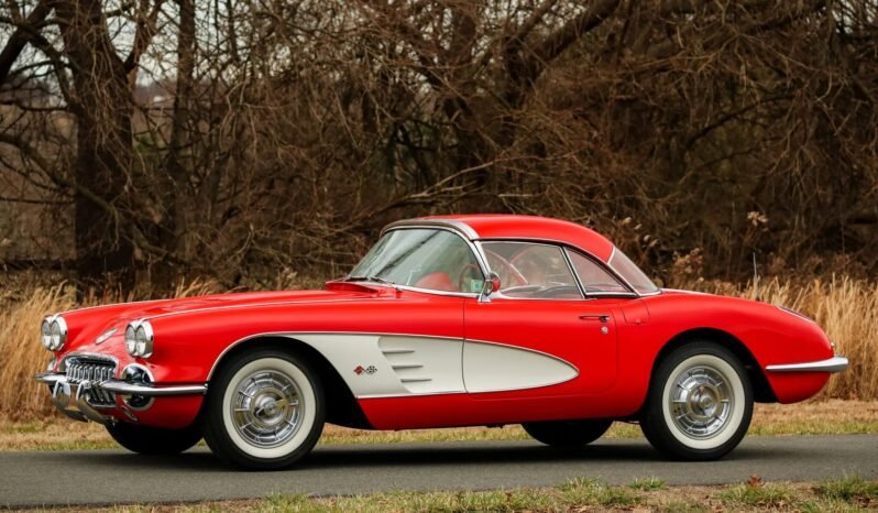 
								1958 Chevrolet Corvette V8 Red full									