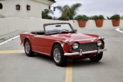 1968 Triumph TR250 Red