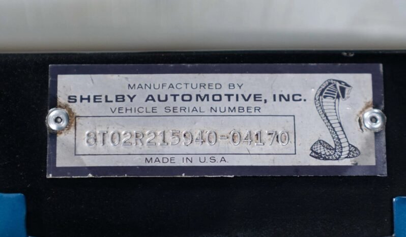 
								1968 Shelby Mustang GT500KR 3-Speed full									