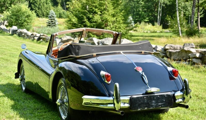 
								1956 Jaguar XK140 Black full									