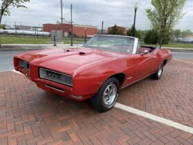 1968 Pontiac GTO Red Convertible