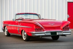 1958 Chevrolet Impala Convertible Red