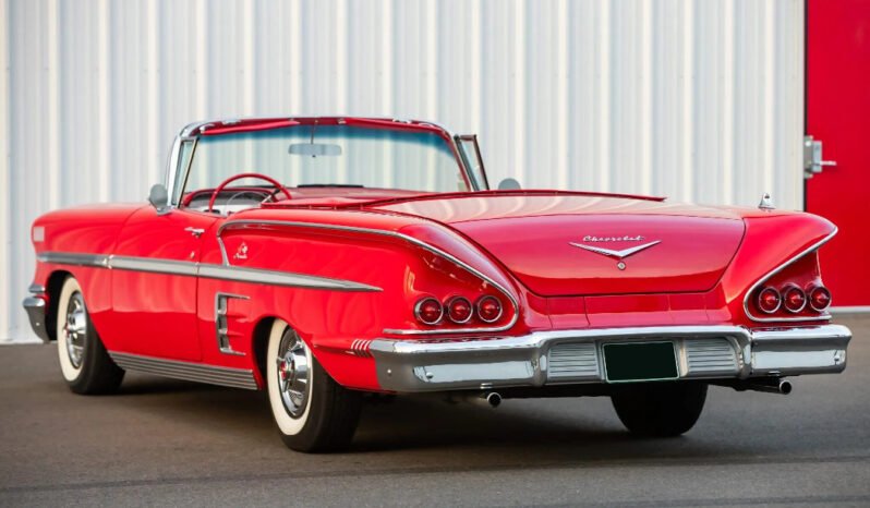 
								1958 Chevrolet Impala Convertible Red full									