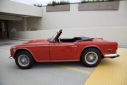 1968 Triumph TR250 Red