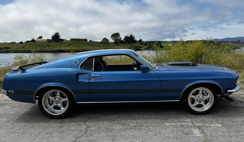 
								1969 Ford Mustang Mach 1 Blue full									