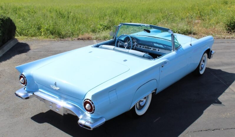 
								1957 Ford Thunderbird Blue full									