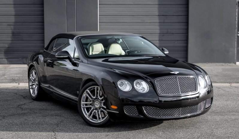
								2010 Bentley Continental GTC W12 full									