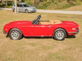 1972 Triumph TR6 Red