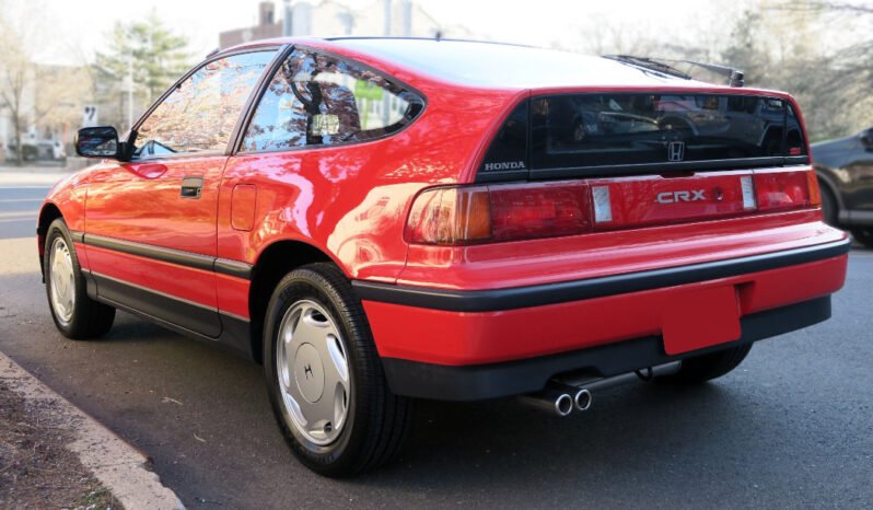 
								1988 Honda CRX Si Red full									