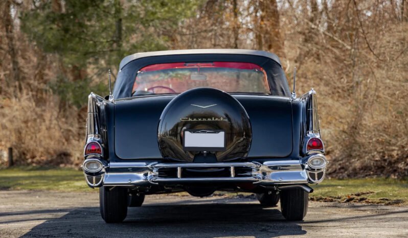 
								1957 Chevrolet Bel Air Black Convertible full									