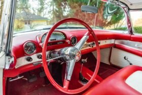 1955 Ford Thunderbird White