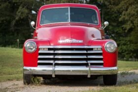 1951 Chevrolet 3100 Bright Red