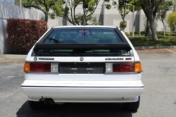 1987 Volkswagen Scirocco White