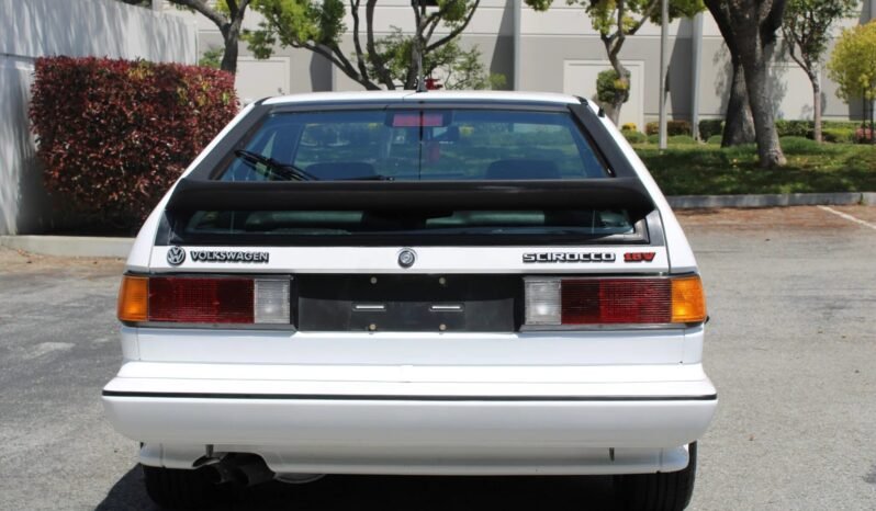 
								1987 Volkswagen Scirocco White full									