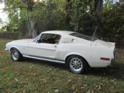 1968 Shelby Mustang GT500 V8 Wimbledon White