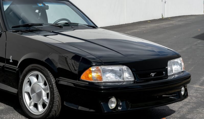 
								1993 Ford Mustang SVT Cobra Black V8 full									