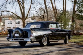 1957 Chevrolet Bel Air Black Convertible
