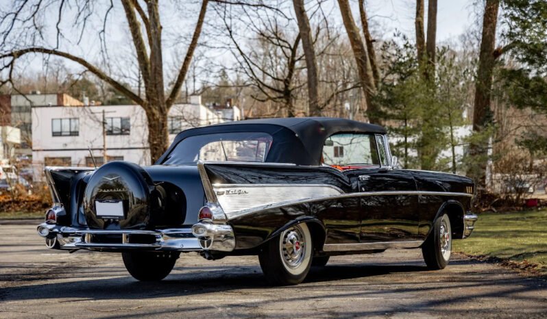 
								1957 Chevrolet Bel Air Black Convertible full									