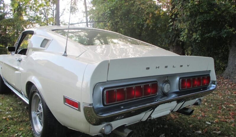 
								1968 Shelby Mustang GT500 V8 Wimbledon White full									