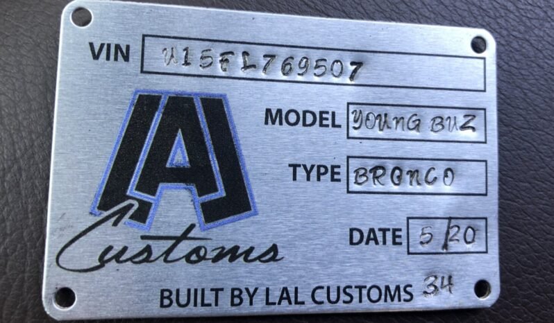 
								1966 Ford Bronco 4X4 Coyote V8 full									