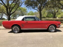 1966 Ford Mustang Convertible Red