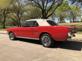 1966 Ford Mustang Convertible Red