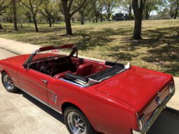 1966 Ford Mustang Convertible Red