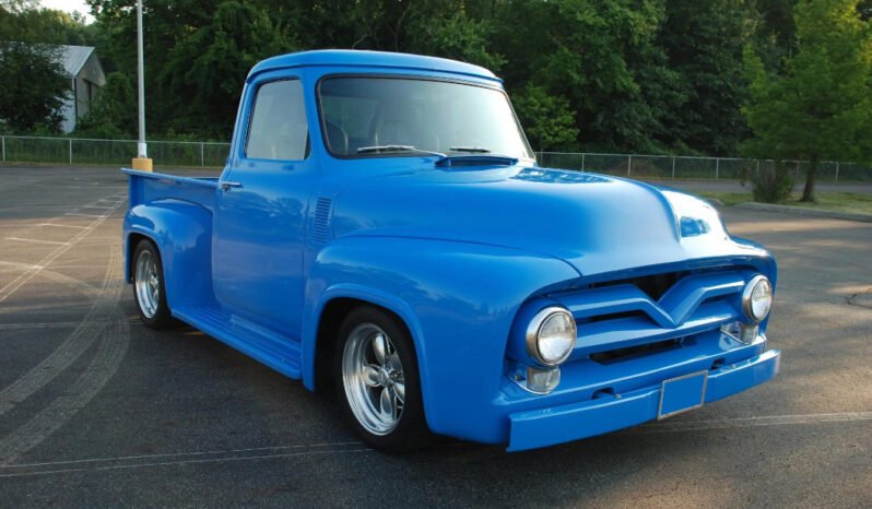 
								1953 Ford F-100 Pickup Truck Blue full									