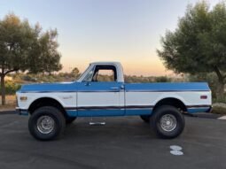 1972 Chevrolet C10 Pickup Truck 4X4
