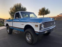1972 Chevrolet C10 Pickup Truck 4X4