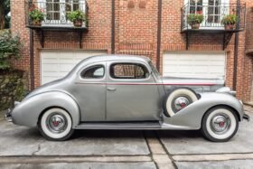 1938 Packard Eight Club Coupe Silver