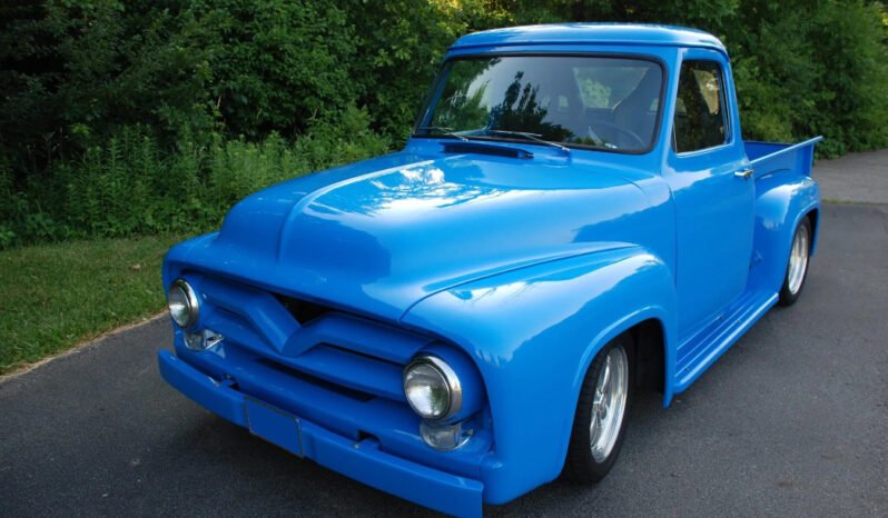 
								1953 Ford F-100 Pickup Truck Blue full									