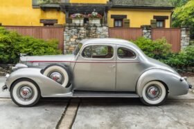 1938 Packard Eight Club Coupe Silver