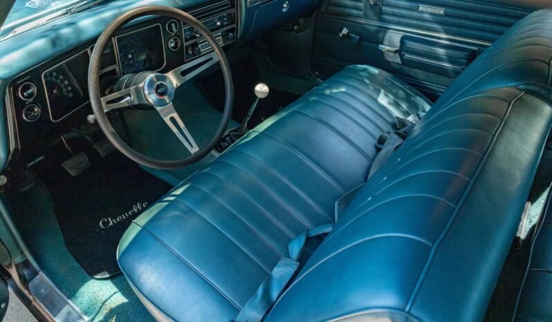 
								1968 Chevrolet Chevelle SS 396 Teal Blue full									