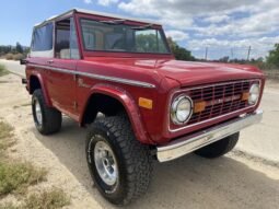 1972 Ford Bronco 4X4 Dark Red