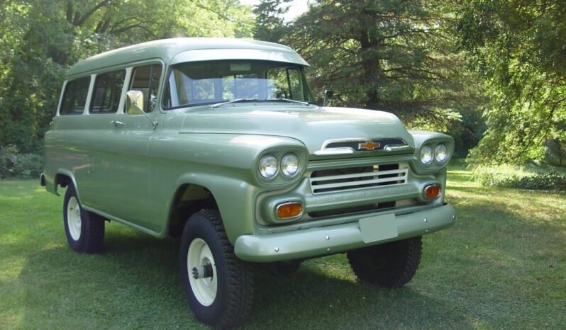 
								1959 Chevrolet 3100 Carryall Suburban NAPCO full									