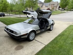 1981 DeLorean DMC-12 Stainless-Steel