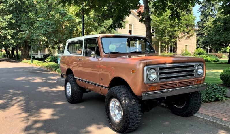 
								1972 International Harvester Scout II Traveltop V8 full									